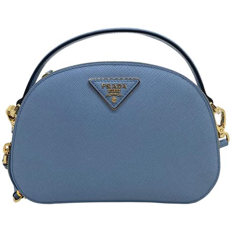 prada multi pochette blue